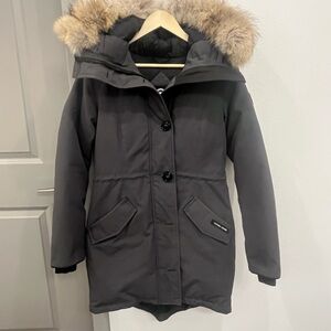 Canada Goose Rossclair Parka with fur trim hood